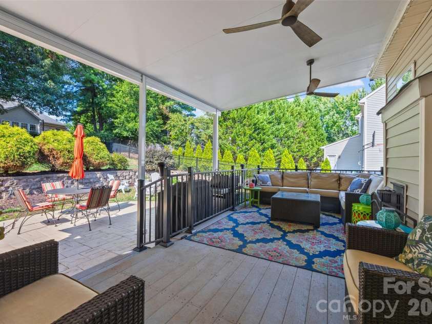 306 Drake Park Avenue, Fort Mill, SC 29708.  MLS# CAR4423650, YatesRealty ID 52985. Covered back porch