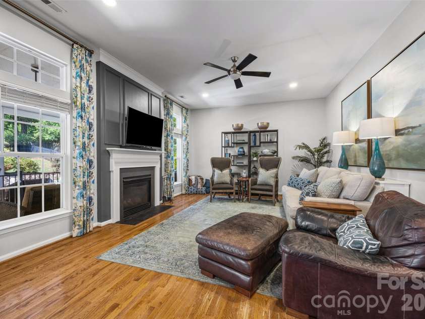 306 Drake Park Avenue, Fort Mill, SC 29708.  MLS# CAR4423650, YatesRealty ID 52985. Great Room with fireplace