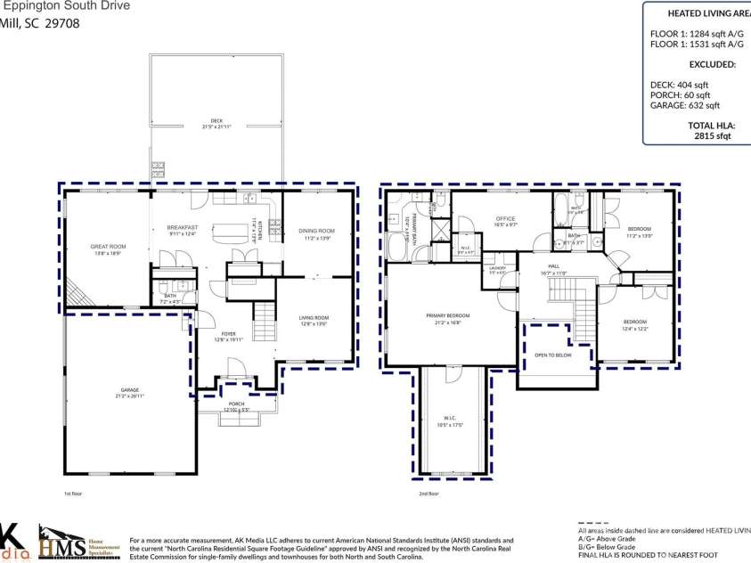 2963 Eppington South Drive, Fort Mill, SC 29708.  MLS# CAR4424192, YatesRealty ID 52988. 