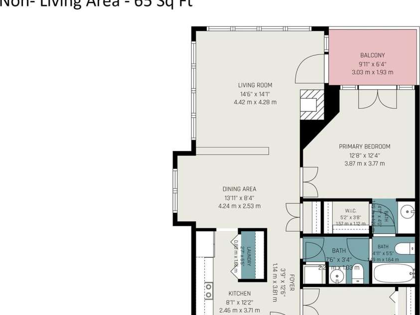222 Queens Road, Charlotte, NC 28204.  MLS# CAR4422813, YatesRealty ID 52992. Floorplan and Measurements