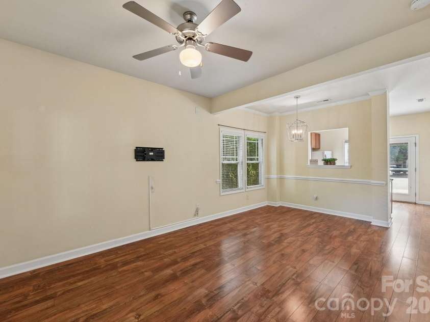 12414 Stone Garden Drive, Huntersville, NC 28078.  MLS# CAR4419377, YatesRealty ID 53005. Open Concept