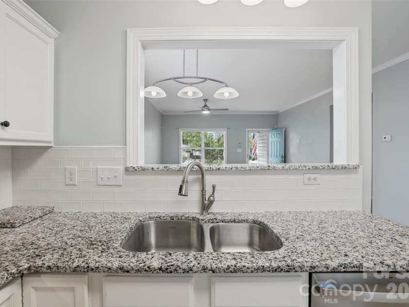 1720 Clemmon Sanders Circle, Rock Hill, SC 29732.  MLS# CAR4424379, YatesRealty ID 53012. Kitchen - view from sink
