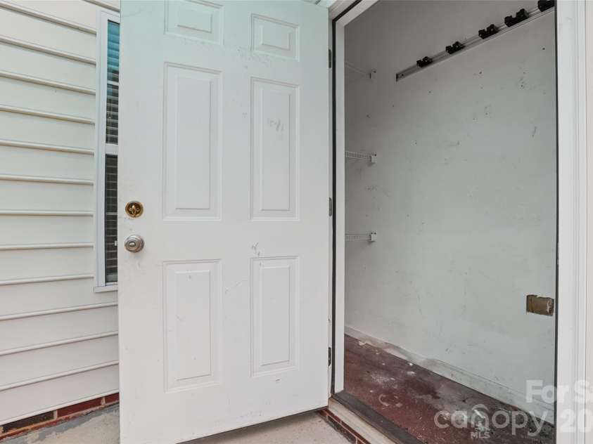 1720 Clemmon Sanders Circle, Rock Hill, SC 29732.  MLS# CAR4424379, YatesRealty ID 53012. Outside storage closet