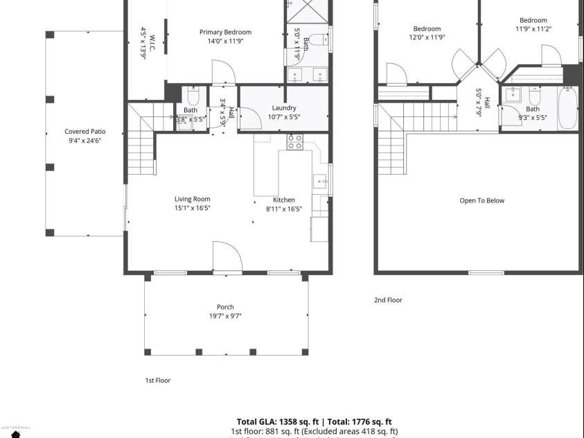 842 Lincoln Drive, Shelby, NC 28152.  MLS# CAR4333360, YatesRealty ID 5306. 