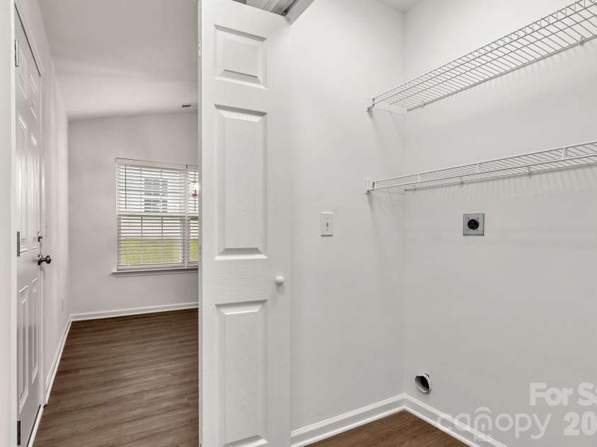 1940 Waters Trail Drive, Charlotte, NC 28216.  MLS# CAR4418345, YatesRealty ID 53063. Laundry Closet