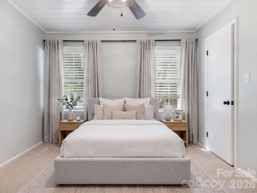 8319 Braeside Court, Charlotte, NC 28270.  MLS# CAR4427940, YatesRealty ID 53067. Virtually Staged Bedroom 3