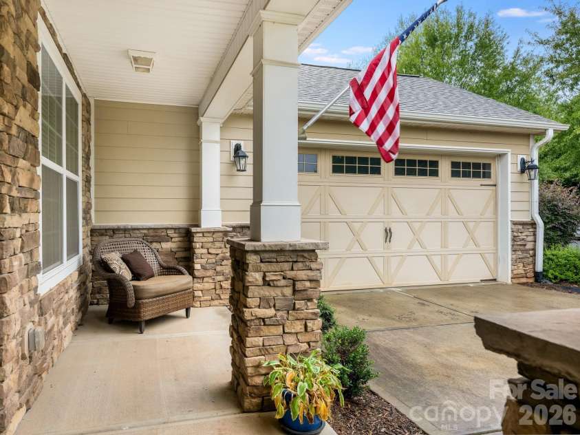 9305 River Walk Way, Charlotte, NC 28214.  MLS# CAR4426428, YatesRealty ID 53089. Front Porch