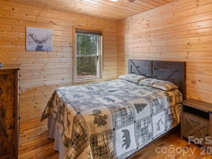 128 Deer Antler Drive, Purlear, NC 28665.  MLS# CAR4360254, YatesRealty ID 5309. Guest Bedroom 1