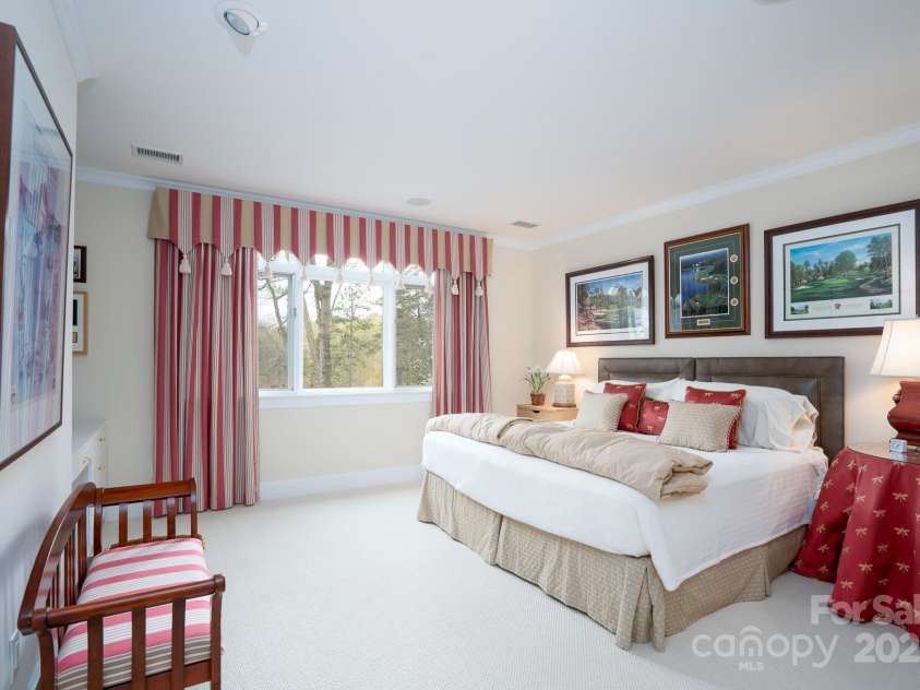 345 Porters Glen None, New London, NC 28127.  MLS# CAR4241295, YatesRealty ID 5309. Lower Level Guest Bedroom