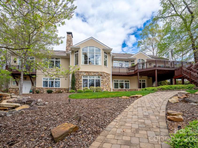 345 Porters Glen None, New London, NC 28127.  MLS# CAR4241295, YatesRealty ID 5309. Rear View of Home