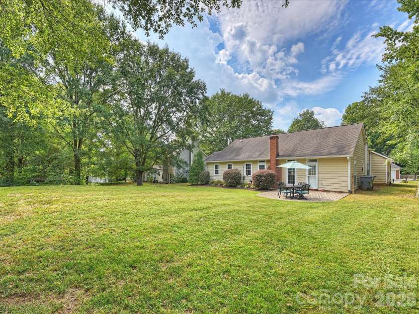 1608 Running Brook Road, Charlotte, NC 28214.  MLS# CAR4424318, YatesRealty ID 53115. Back Yard
