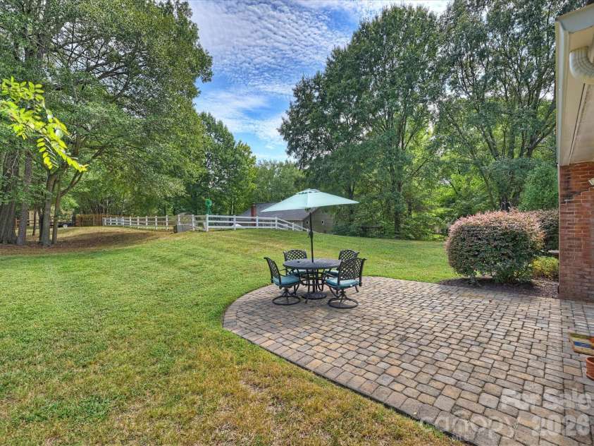 1608 Running Brook Road, Charlotte, NC 28214.  MLS# CAR4424318, YatesRealty ID 53115. Back Yard