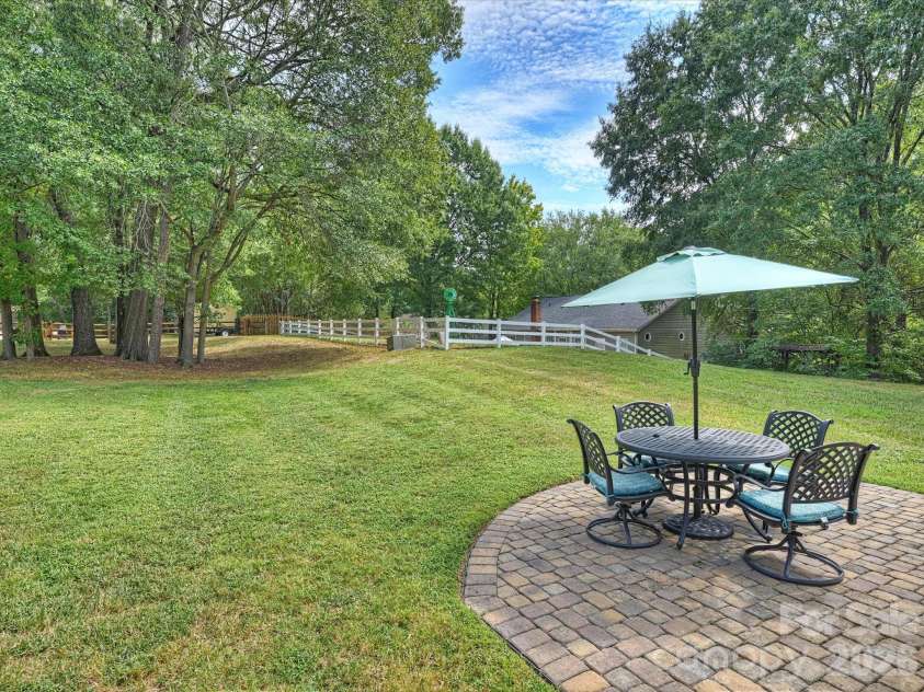 1608 Running Brook Road, Charlotte, NC 28214.  MLS# CAR4424318, YatesRealty ID 53115. Back Yard
