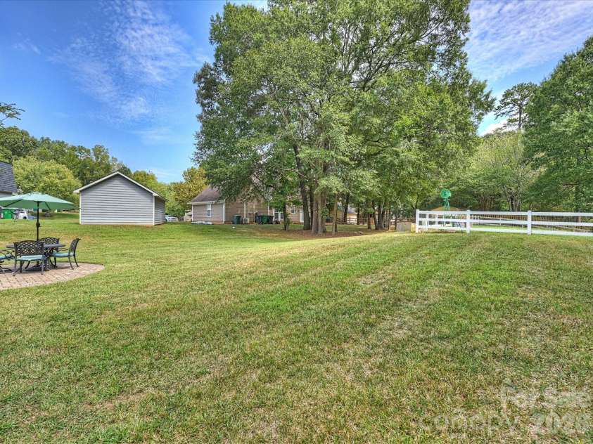 1608 Running Brook Road, Charlotte, NC 28214.  MLS# CAR4424318, YatesRealty ID 53115. Back Yard