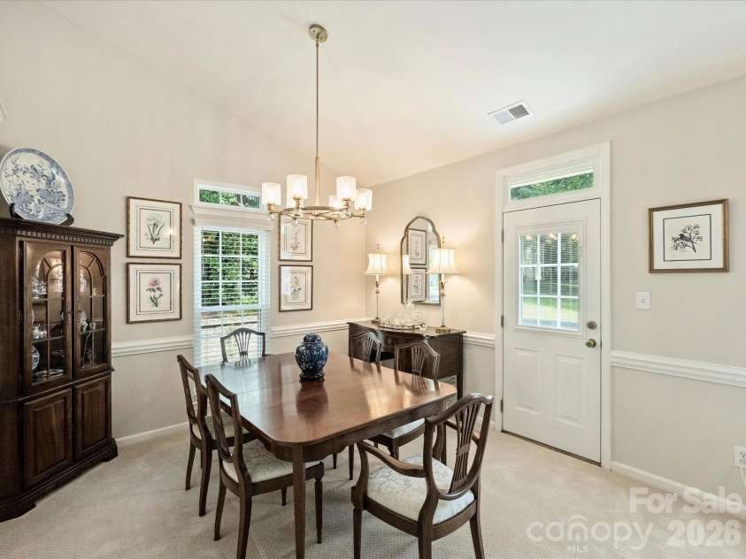 1608 Running Brook Road, Charlotte, NC 28214.  MLS# CAR4424318, YatesRealty ID 53115. Dining Area