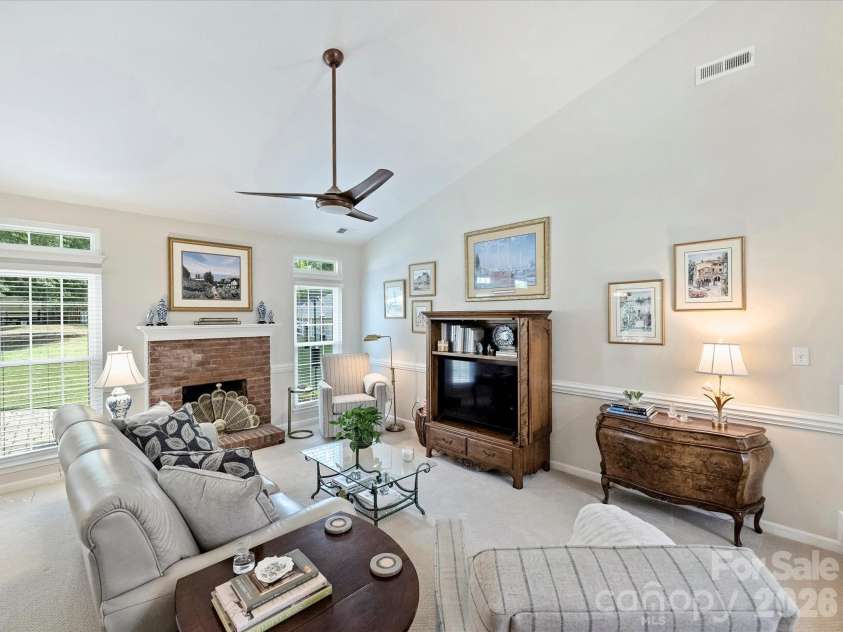 1608 Running Brook Road, Charlotte, NC 28214.  MLS# CAR4424318, YatesRealty ID 53115. Living Room