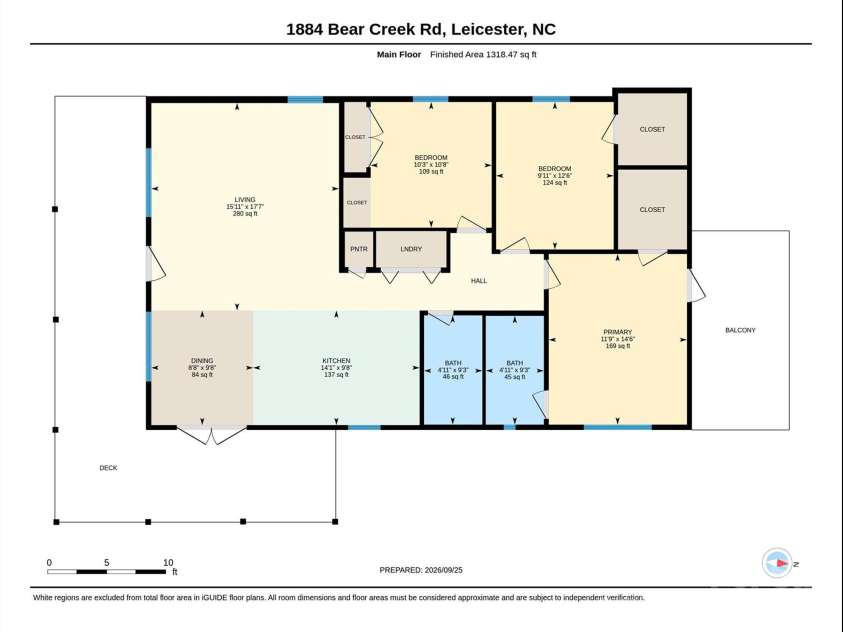 1884 Bear Creek Road, Leicester, NC 28748.  MLS# CAR4425462, YatesRealty ID 53129. 