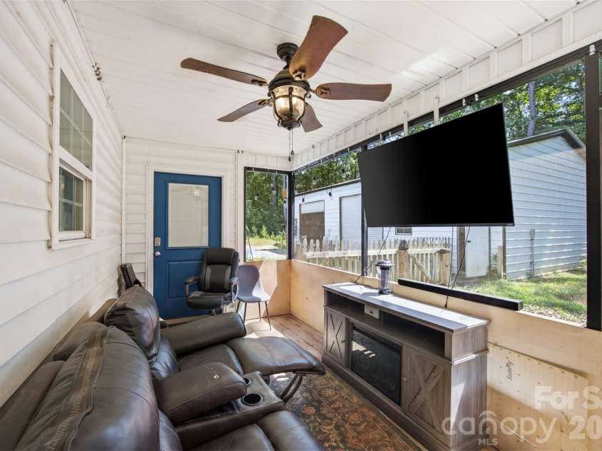 995 Bethel School Road, Clover, SC 29710.  MLS# CAR4421886, YatesRealty ID 53130. Back patio