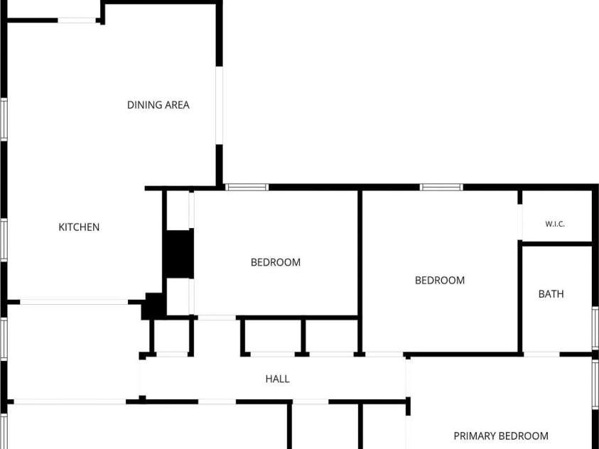 105 Robinson Avenue, Brevard, NC 28712.  MLS# CAR4427338, YatesRealty ID 53132. Floor Plan