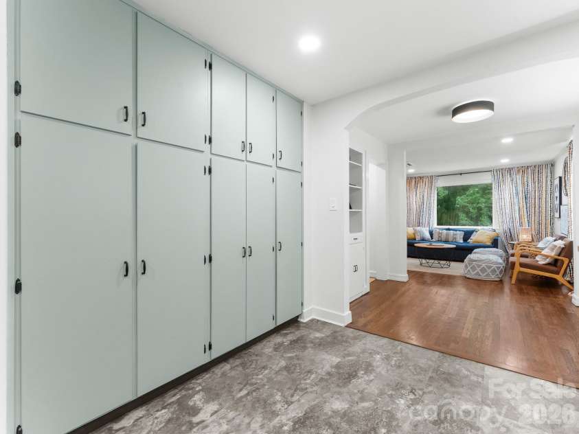 105 Robinson Avenue, Brevard, NC 28712.  MLS# CAR4427338, YatesRealty ID 53132. Kitchen Storage