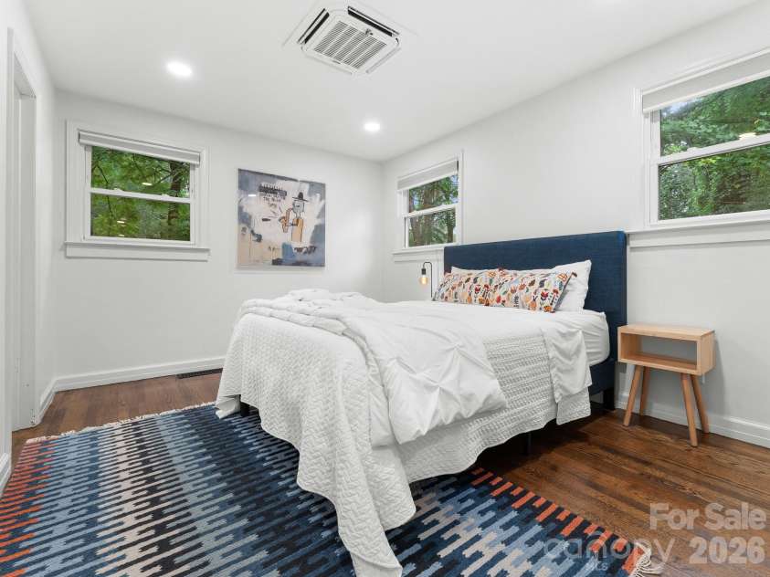 105 Robinson Avenue, Brevard, NC 28712.  MLS# CAR4427338, YatesRealty ID 53132. Primary Bedroom