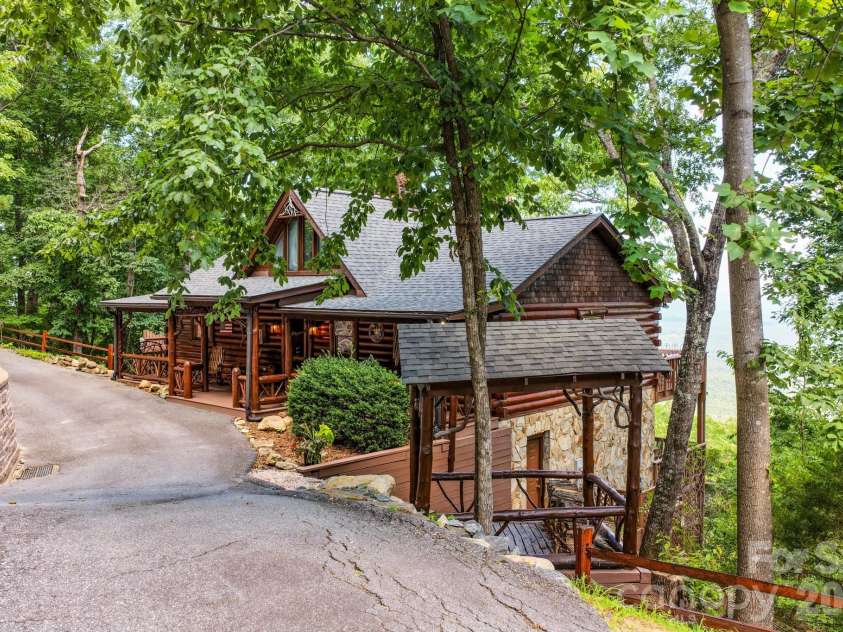 155 Hickory Nut Lane, Lake Lure, NC 28746.  MLS# CAR4409899, YatesRealty ID 53137. 