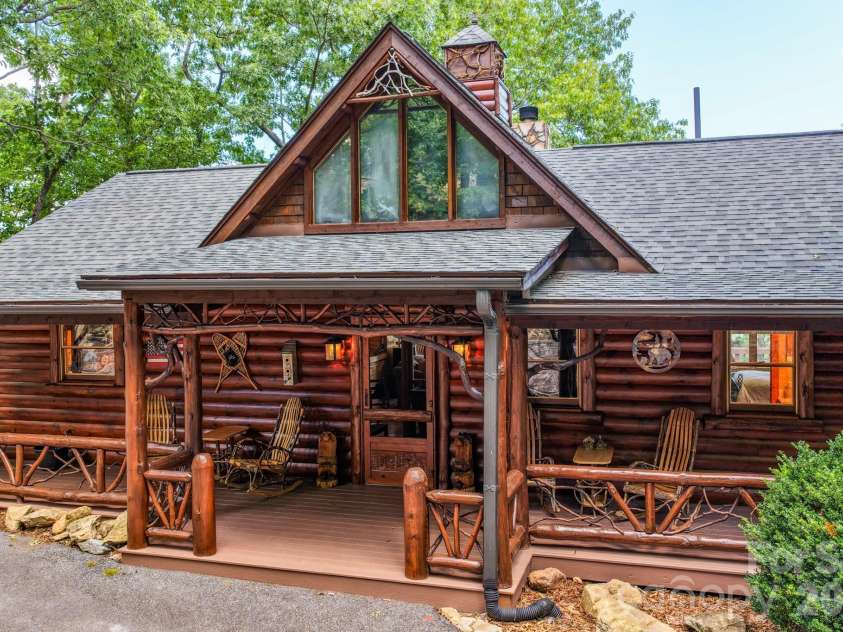 155 Hickory Nut Lane, Lake Lure, NC 28746.  MLS# CAR4409899, YatesRealty ID 53137. 