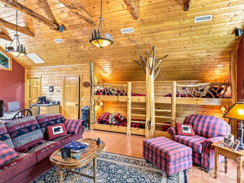 155 Hickory Nut Lane, Lake Lure, NC 28746.  MLS# CAR4409899, YatesRealty ID 53137. 
