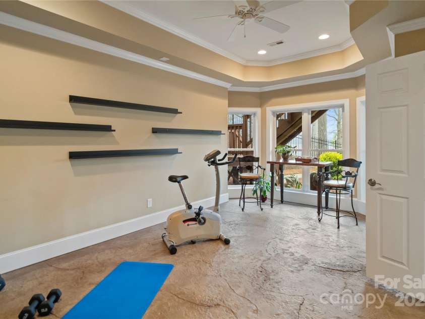 2228 Metcalf Drive, Sherrills Ford, NC 28673.  MLS# CAR4241174, YatesRealty ID 5315. Gym