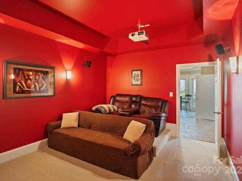 2228 Metcalf Drive, Sherrills Ford, NC 28673.  MLS# CAR4241174, YatesRealty ID 5315. Theater