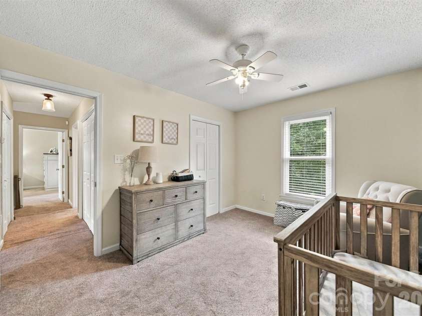 6057 Gold Creek Estate Drive, Hickory, NC 28601.  MLS# CAR4426756, YatesRealty ID 53161. Third Bedroom