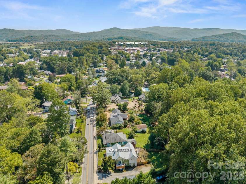 541 Probart Street, Brevard, NC 28712.  MLS# CAR4427375, YatesRealty ID 53167. 