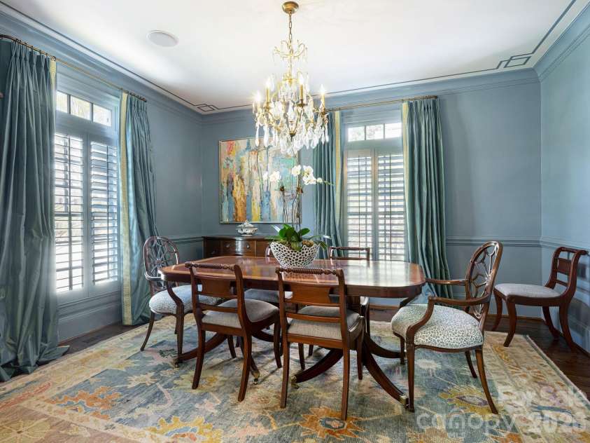 1413 Andover Road, Charlotte, NC 28211.  MLS# CAR4353850, YatesRealty ID 5317. Dining Room 