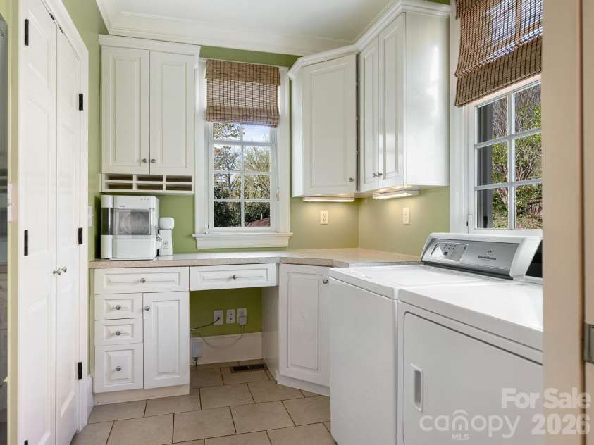 1413 Andover Road, Charlotte, NC 28211.  MLS# CAR4353850, YatesRealty ID 5317. Laundry Room 