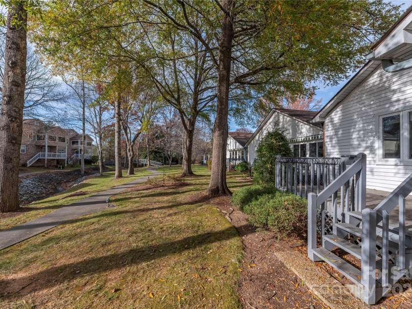 308 Somerton Court, Hendersonville, NC 28791.  MLS# CAR4321926, YatesRealty ID 532. Greenspace behind home