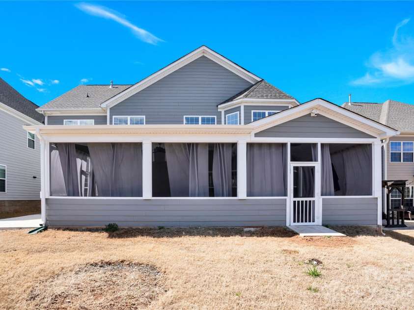 982 Old Trace Road, Concord, NC 28027.  MLS# CAR4228306, YatesRealty ID 5321. Backyard