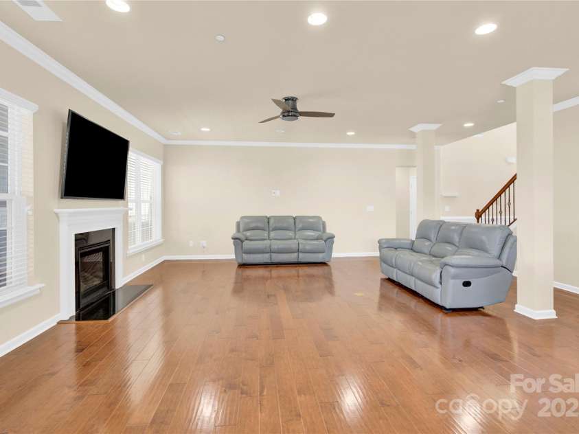 982 Old Trace Road, Concord, NC 28027.  MLS# CAR4228306, YatesRealty ID 5321. Family Room