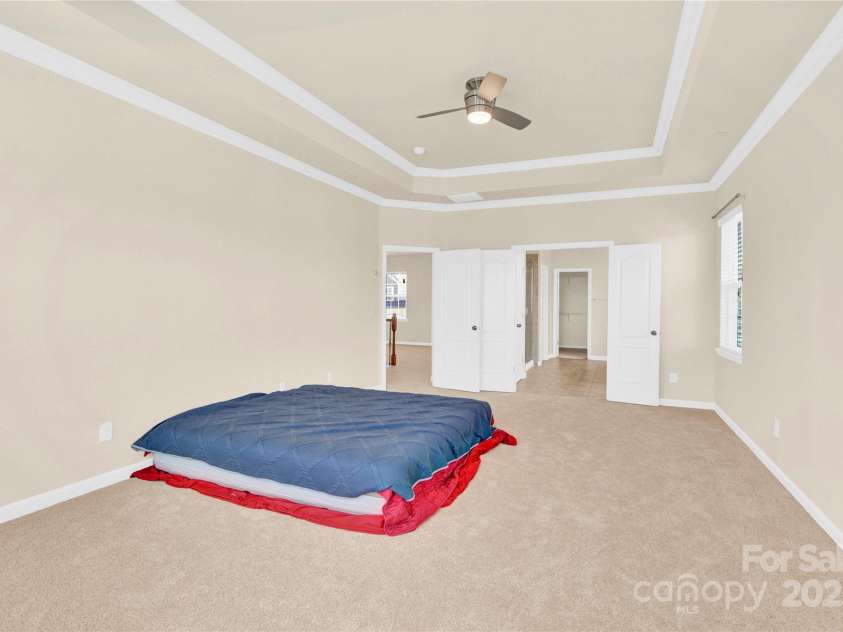 982 Old Trace Road, Concord, NC 28027.  MLS# CAR4228306, YatesRealty ID 5321. Master Bedroom