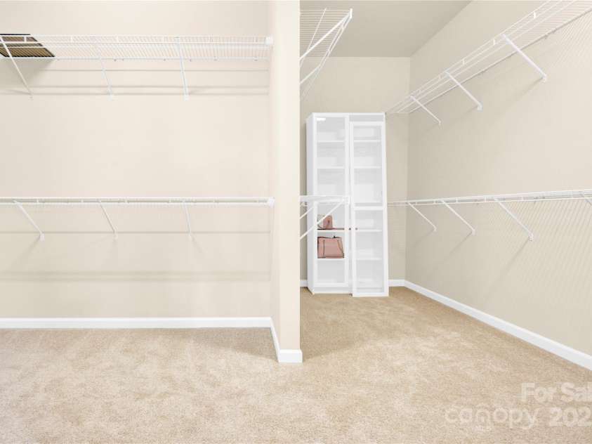 982 Old Trace Road, Concord, NC 28027.  MLS# CAR4228306, YatesRealty ID 5321. Master Closet