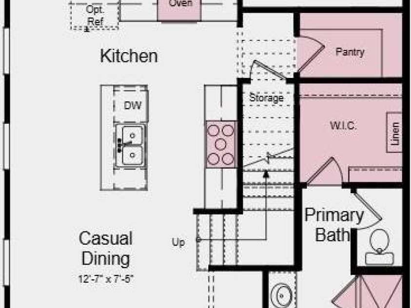 3186 Beacon Heights Road, Indian Land, SC 29707.  MLS# CAR4428804, YatesRealty ID 53220. Additional Highlights Include: shower ledge at primary bath, iron railing, washer, dryer, refrigerator, blinds, and comfort height toilets on main floor.