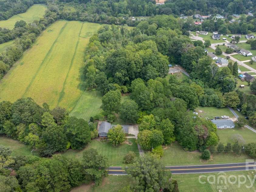 775 Miller Road, China Grove, NC 28023.  MLS# CAR4426567, YatesRealty ID 53236. Drone overview