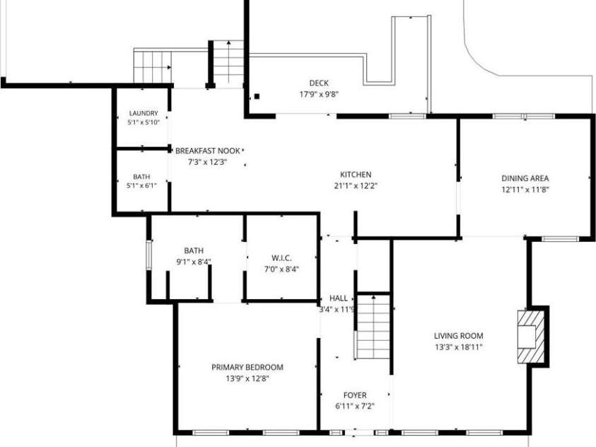 8866 Oldenburg Drive, Mount Pleasant, NC 28124.  MLS# CAR4427588, YatesRealty ID 53252. First Floor