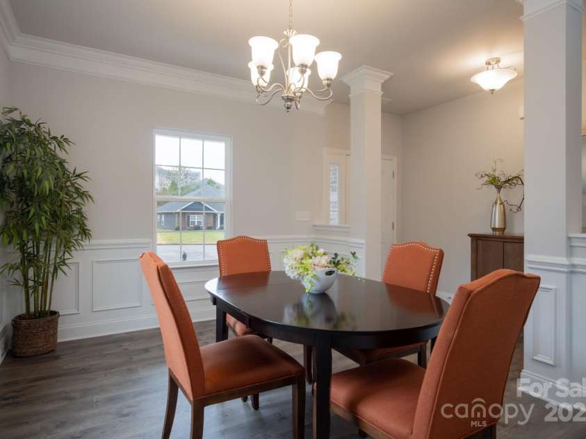 149 High Rock Court, Statesville, NC 28677.  MLS# CAR4232866, YatesRealty ID 5326. Dining Room. Options and Colors may vary