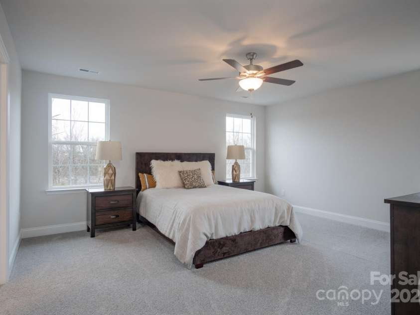 149 High Rock Court, Statesville, NC 28677.  MLS# CAR4232866, YatesRealty ID 5326. Primary Bedroom. Options and Colors may vary