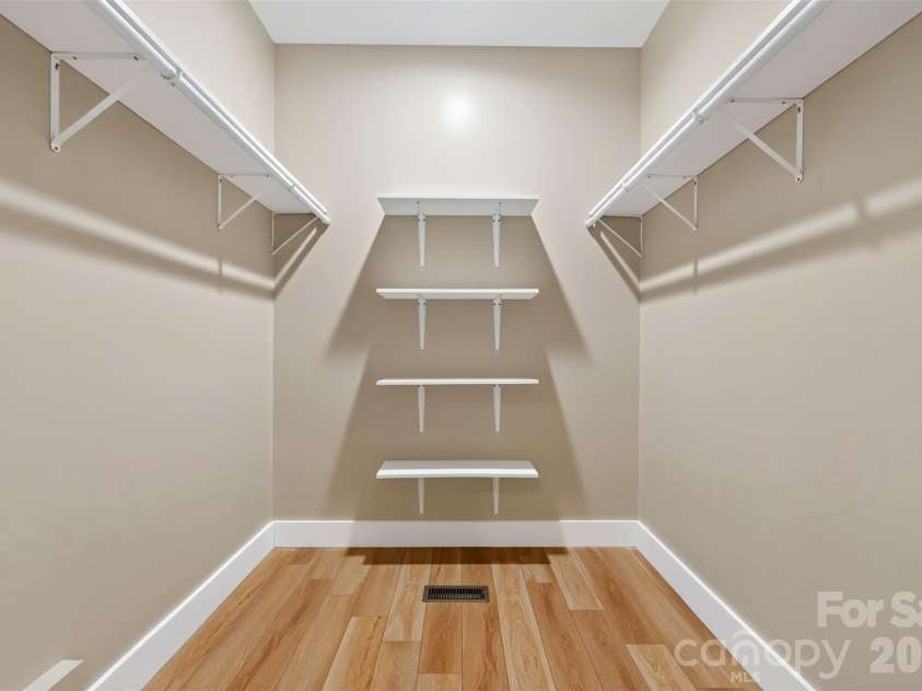 131 Ridge Road, Candler, NC 28715.  MLS# CAR4427732, YatesRealty ID 53263. Generous walk-in closet