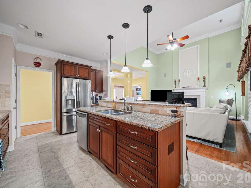 7712 Woodcrest Drive, Stanley, NC 28164.  MLS# CAR4424224, YatesRealty ID 53267. 