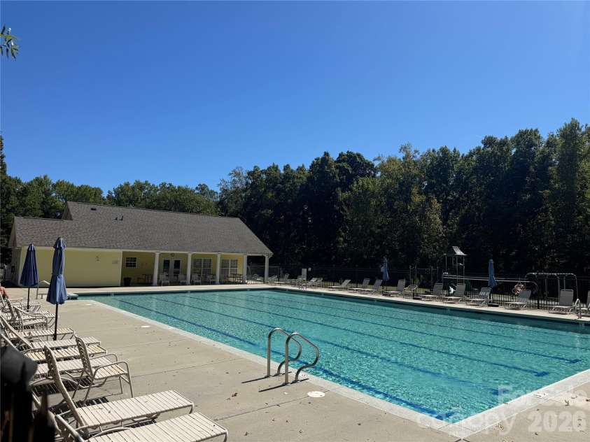 1268 Saint Johns Avenue, Stallings, NC 28104.  MLS# CAR4422083, YatesRealty ID 53269. Community Pool