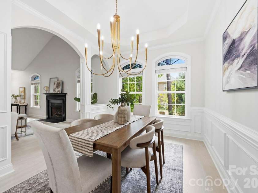 1268 Saint Johns Avenue, Stallings, NC 28104.  MLS# CAR4422083, YatesRealty ID 53269. Dining Room