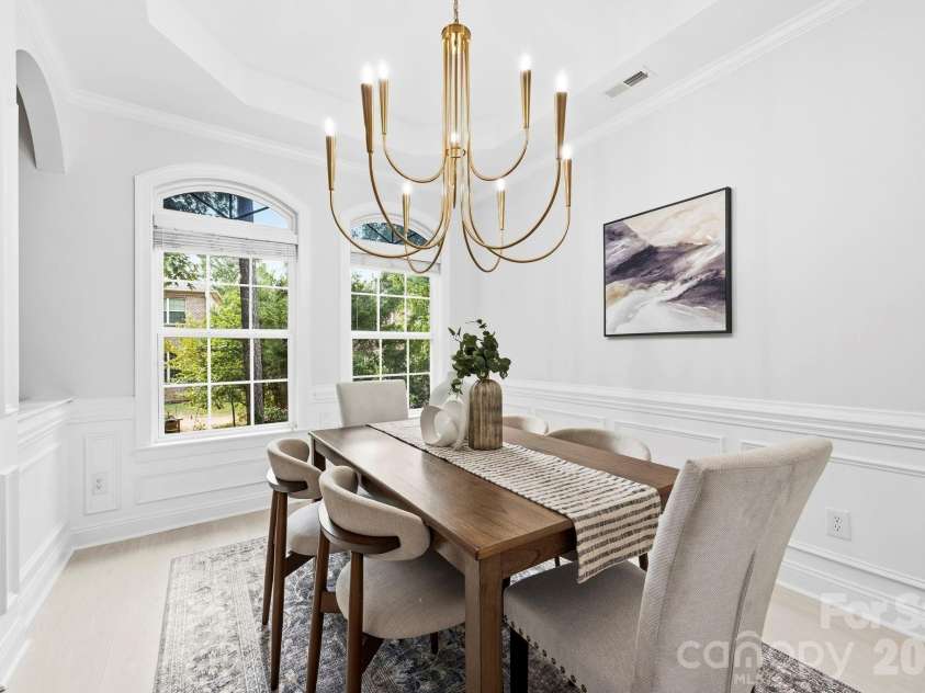 1268 Saint Johns Avenue, Stallings, NC 28104.  MLS# CAR4422083, YatesRealty ID 53269. Dining Room