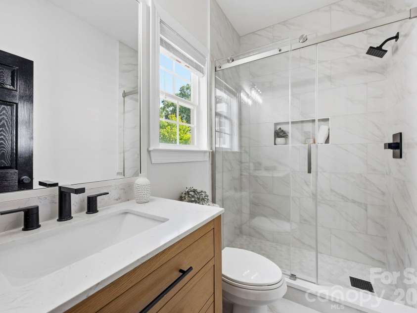 1268 Saint Johns Avenue, Stallings, NC 28104.  MLS# CAR4422083, YatesRealty ID 53269. First Floor bath